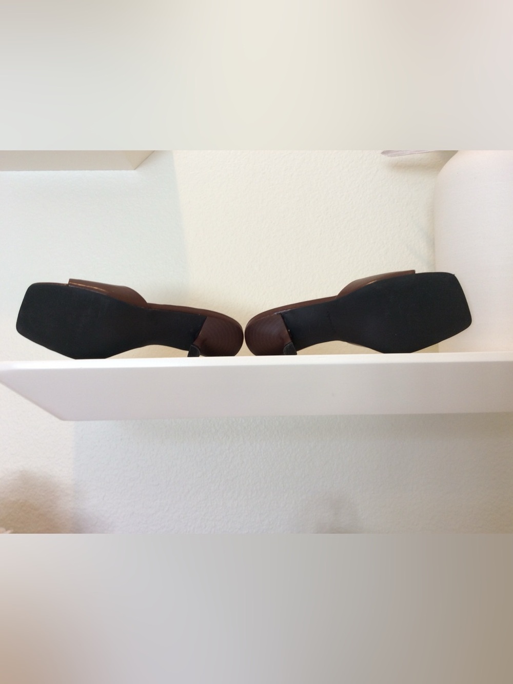 Open Edit Charlie Heel Slide Sandals in Brown - Size 5.5 - NWOT - Picture 10 of 12